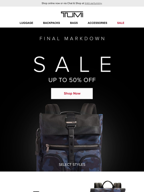 tumi online coupon