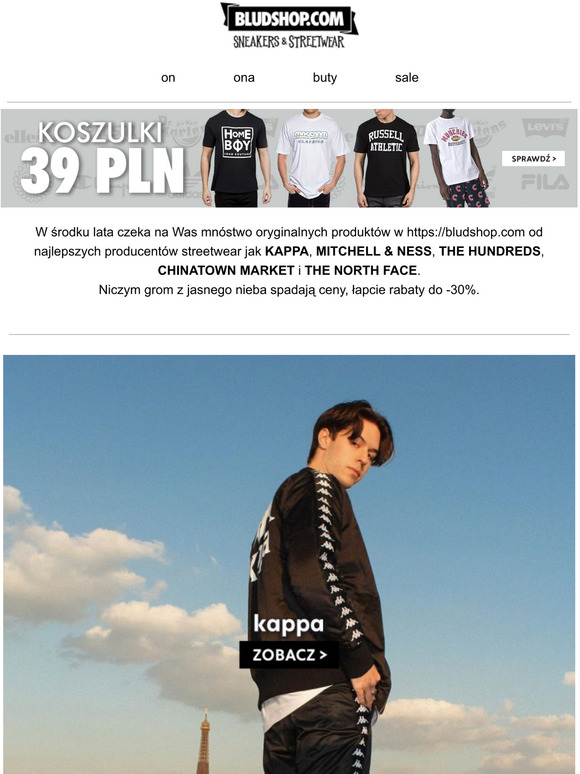  Gorce nowoci streetwearu