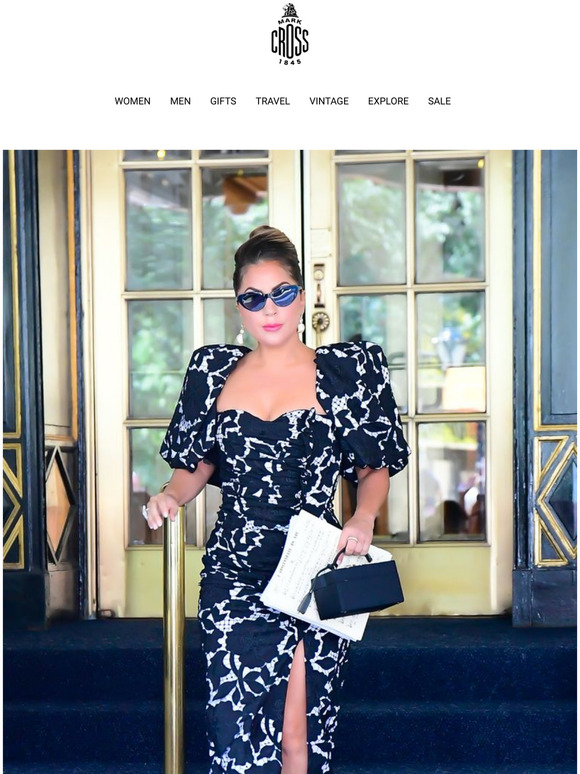 美品】MARK CROSS 1845 ハンドバッグ ブラック 美品】MARK CROSS