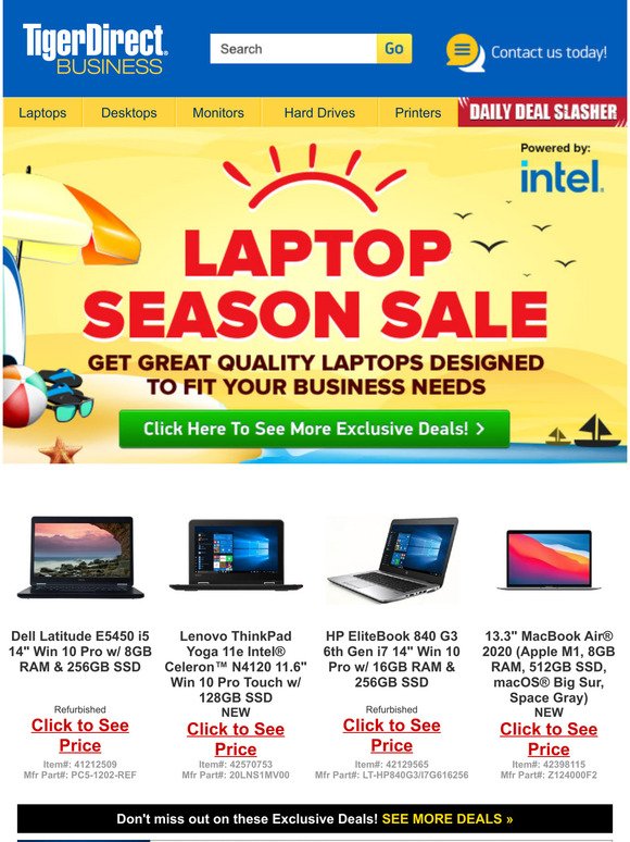 TigerDirect: Laptop Season Sale! $329 Lenovo Yoga Touch Laptop | Milled