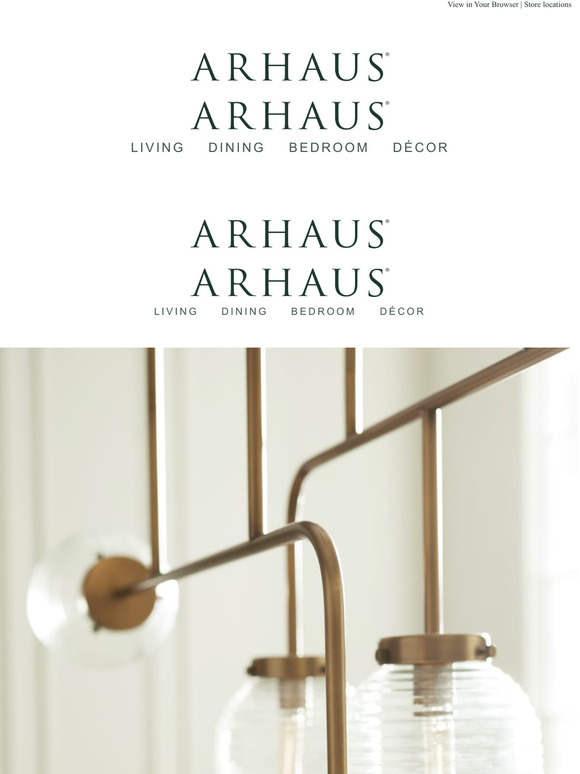 Arhaus Lighting Collections for Every Look Milled