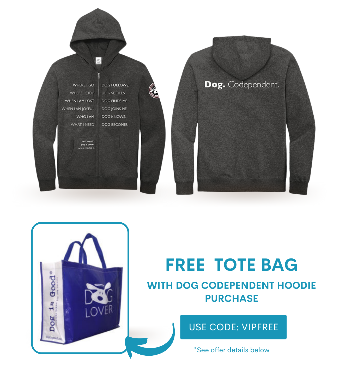 Dog 2025 codependent hoodie