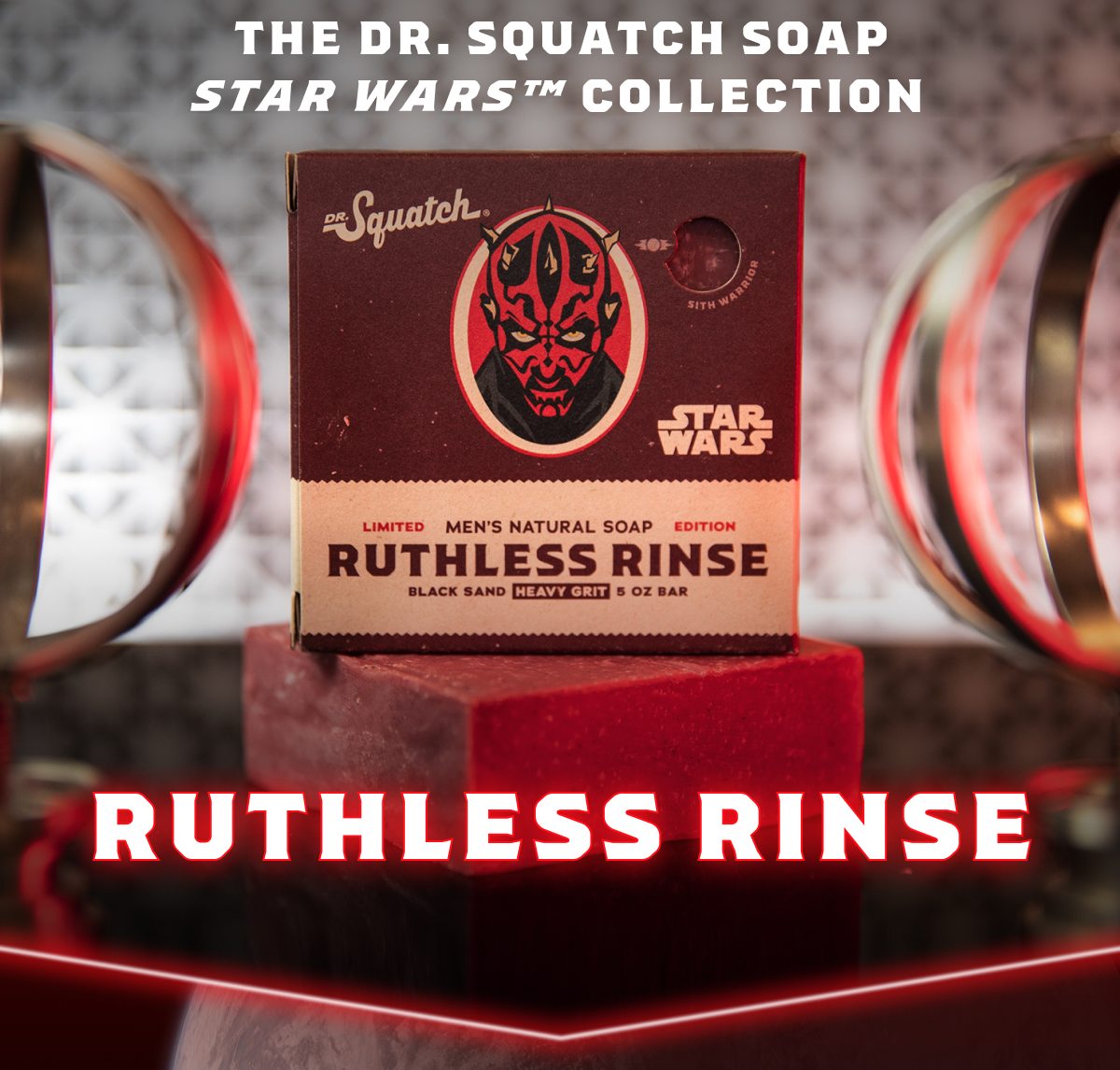 Dr. Squatch Ruthless Rinse - Star Wars LIMITED EDITION SALE! 1 Bar
