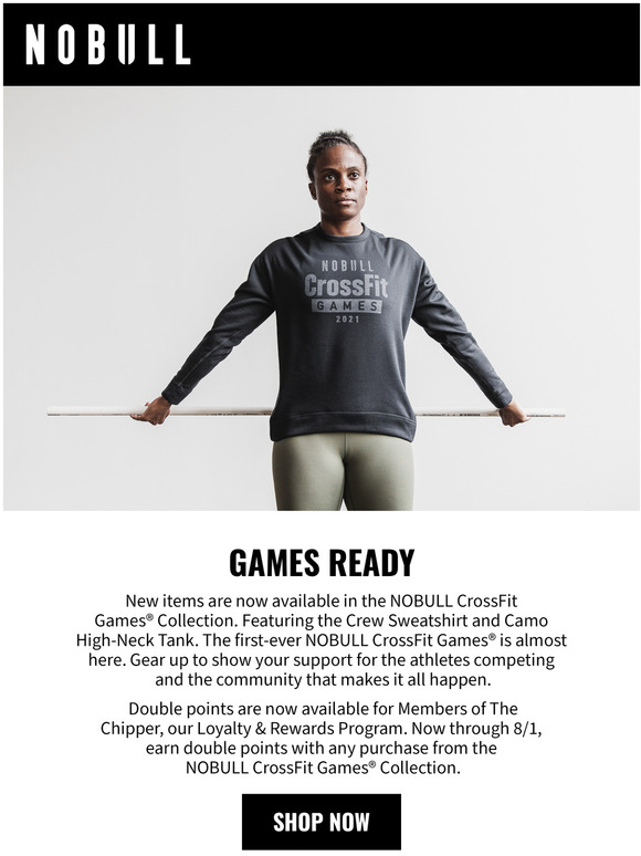 NOBULL New NOBULL CrossFit Games apparel. Milled