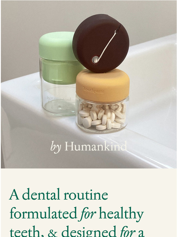 by humankind toothpaste