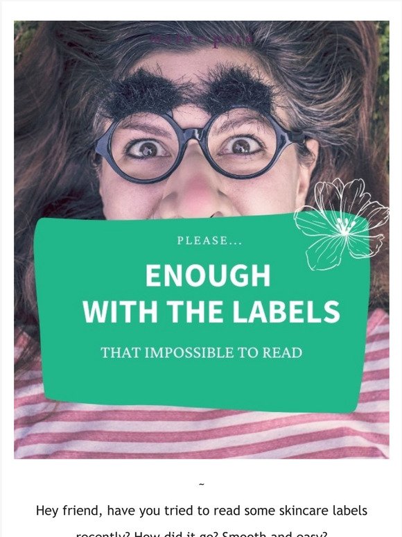 enough with the labels 