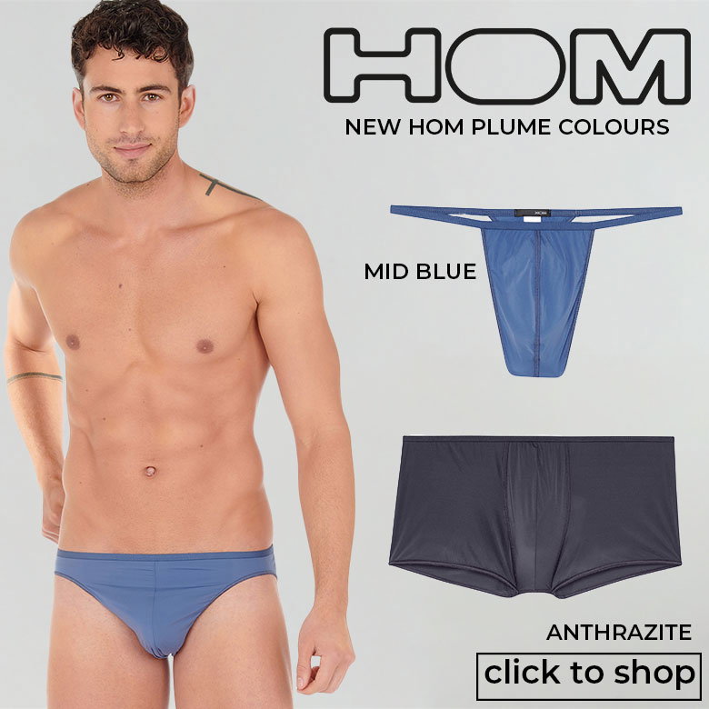 DeadGoodUndies: HOT HOT HOT - cool undies + new HOM Plume colours +  swimwear at the ready