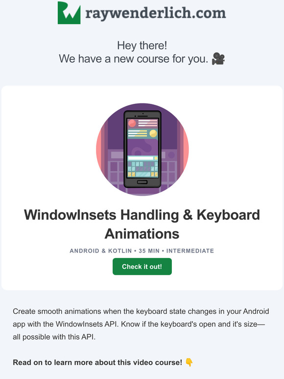 New Course: WindowInsets Handling & Keyboard Animations!