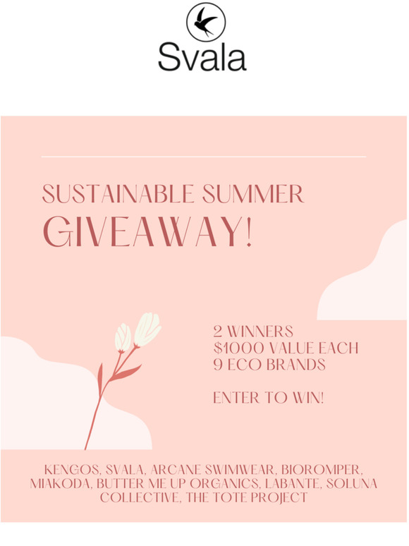 Sustainable Summer Giveaway!
