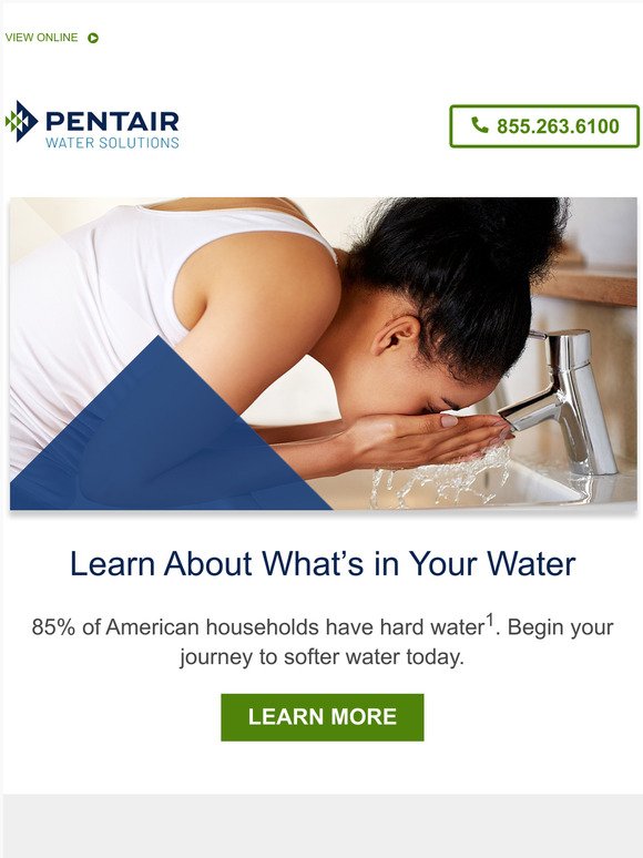 Cleaner, Softer Water with Pentair