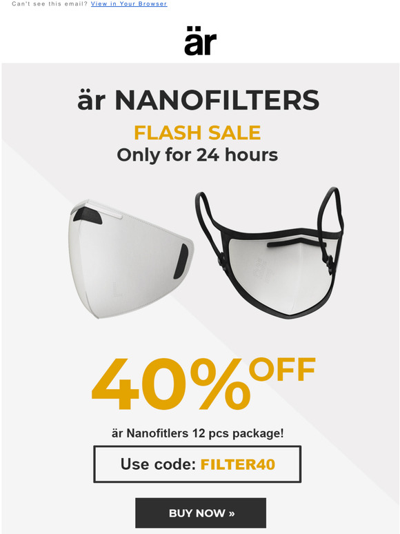r Nanofilters - Biggest Sale Ever