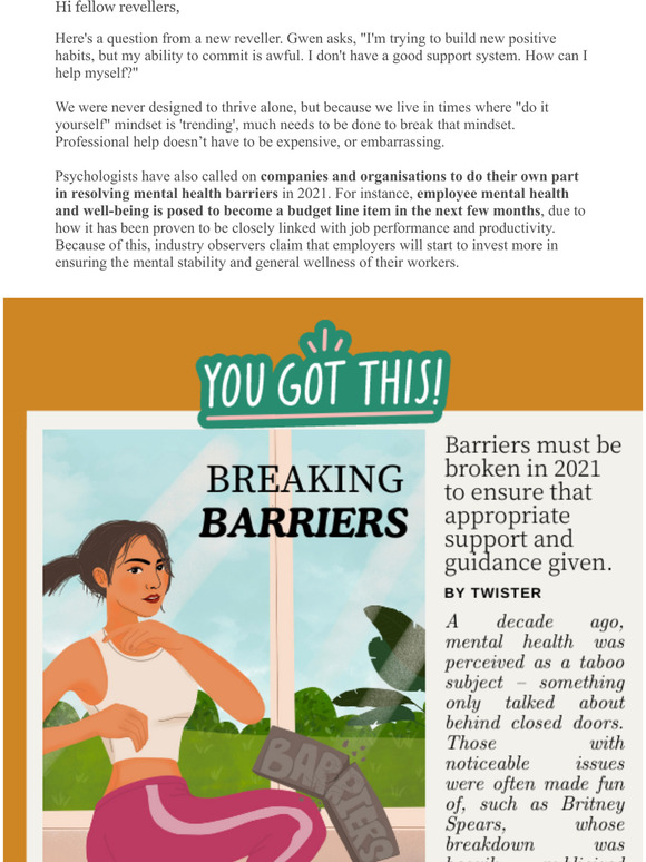 E6: Breaking mental barriers in 2021