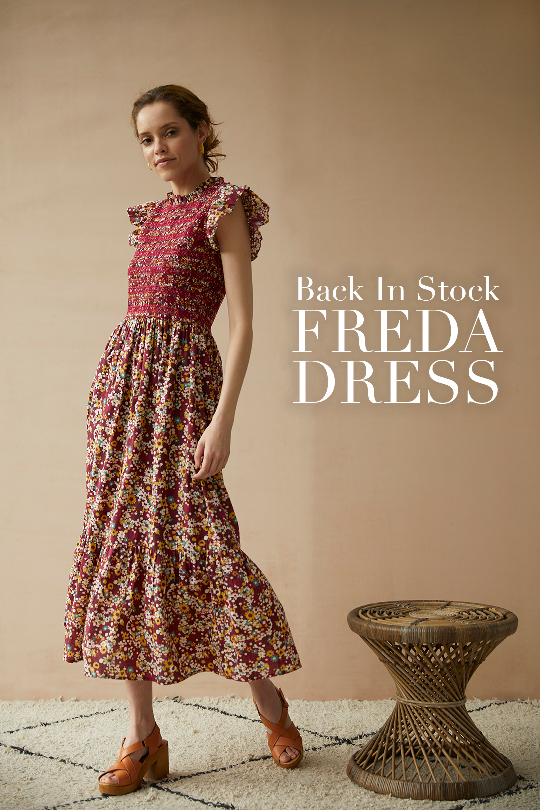 Iris Fashion: Back in Stock | The Freda Dress | Milled