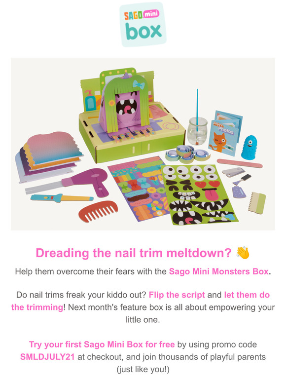 Sago Mini MONSTERS Box Spoilers + First Box $10 Coupon! - Hello Subscription