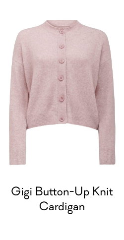 Gigi Button-Up Knit Cardigan