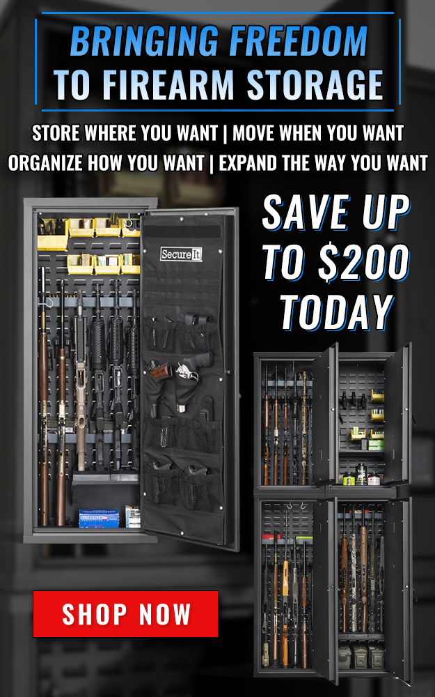 SecureIt Gun Storage 200 Off Gun Safes Store Your Firearms The Way