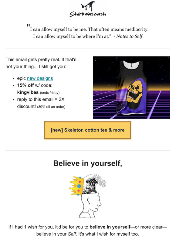Want to believe in yourself more? This worked