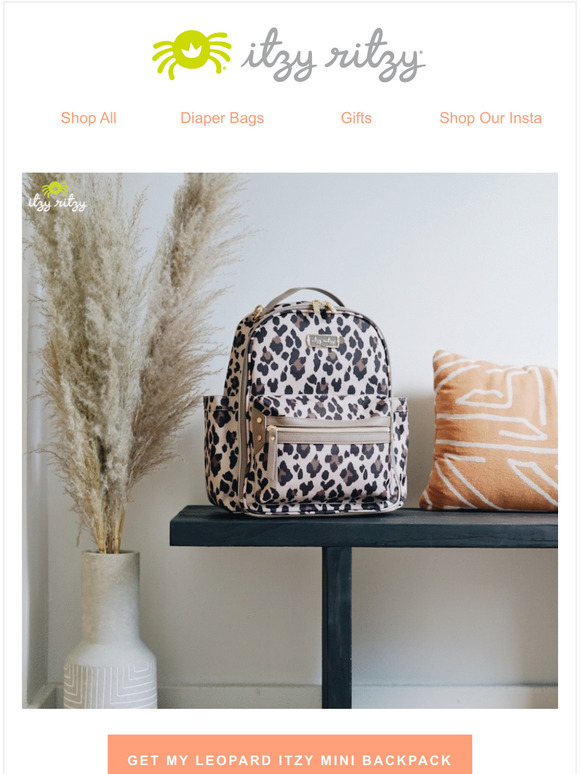 Itzy Ritzy Spotted A Little Leopard Moment Restock Milled