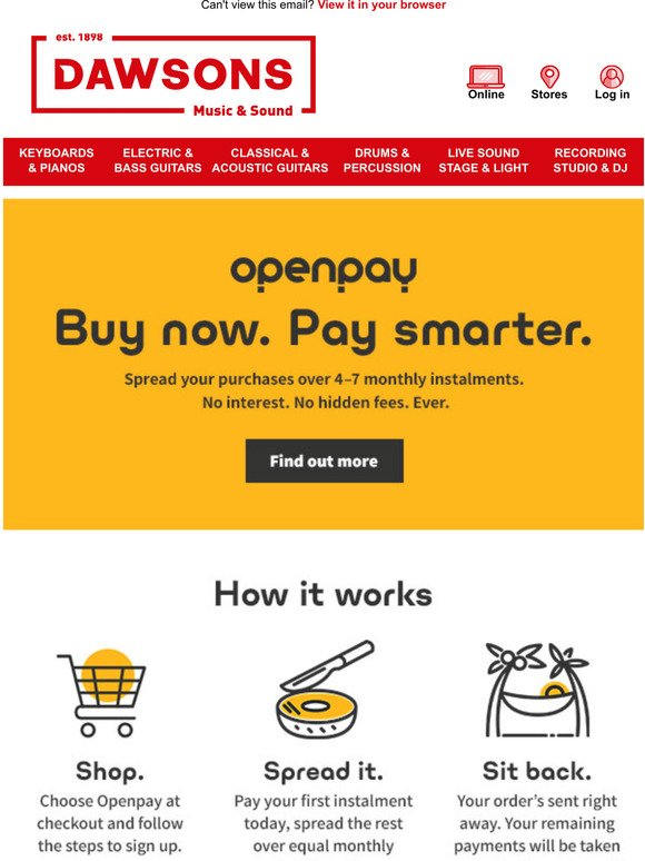 Buy Now, Pay Smarter with Openpay