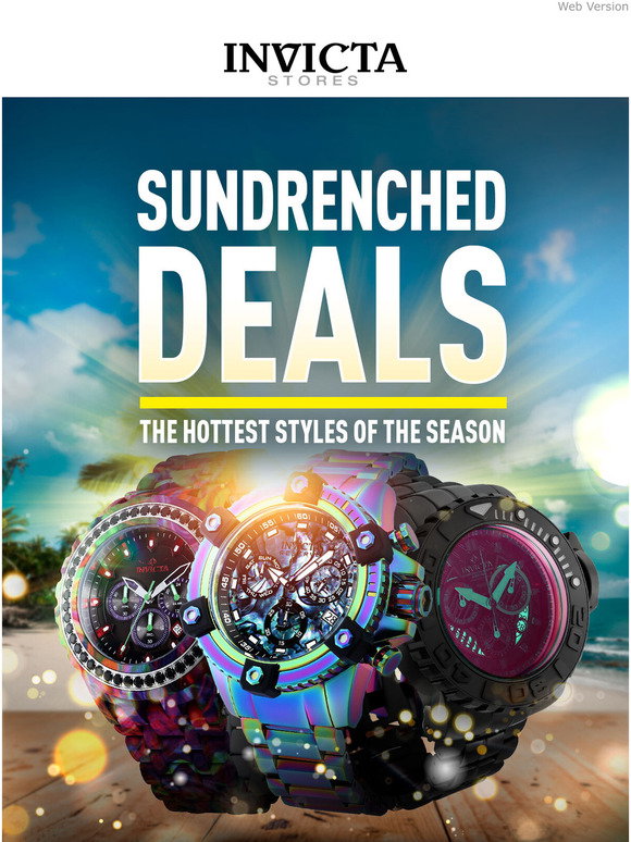 Invicta: Fan Favorites at A Special Summer Price! | Milled