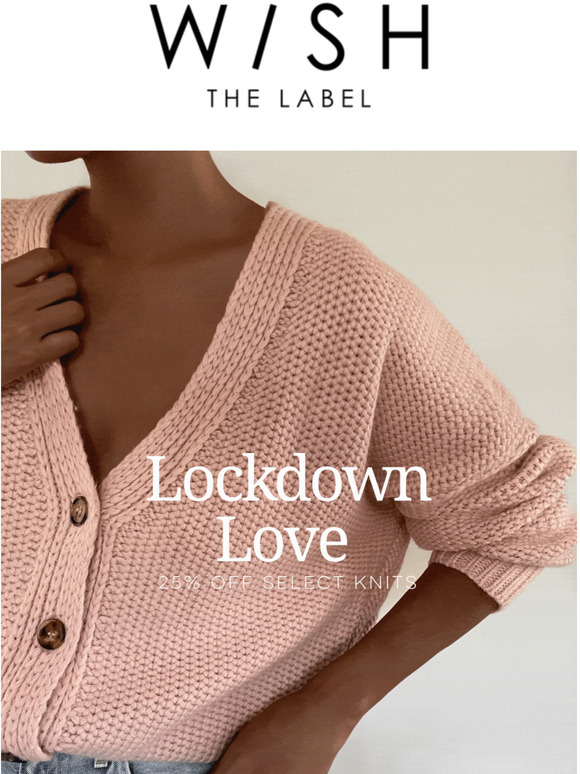 Lockdown Love - 25% Off Knits