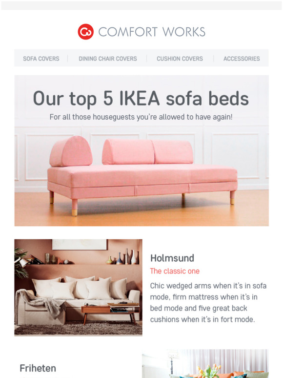 Comfort Works These are the best IKEA sofa beds Milled