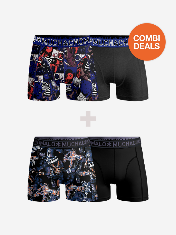 Muchachomalo 6-pack boxershorts verrassingsdeal