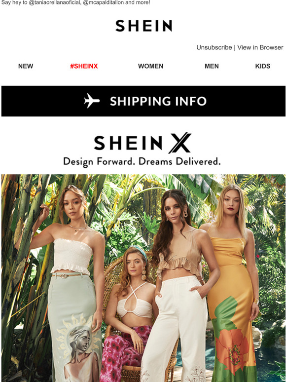 SheIn THE SHEIN X JULY DROP IS HERE! Milled