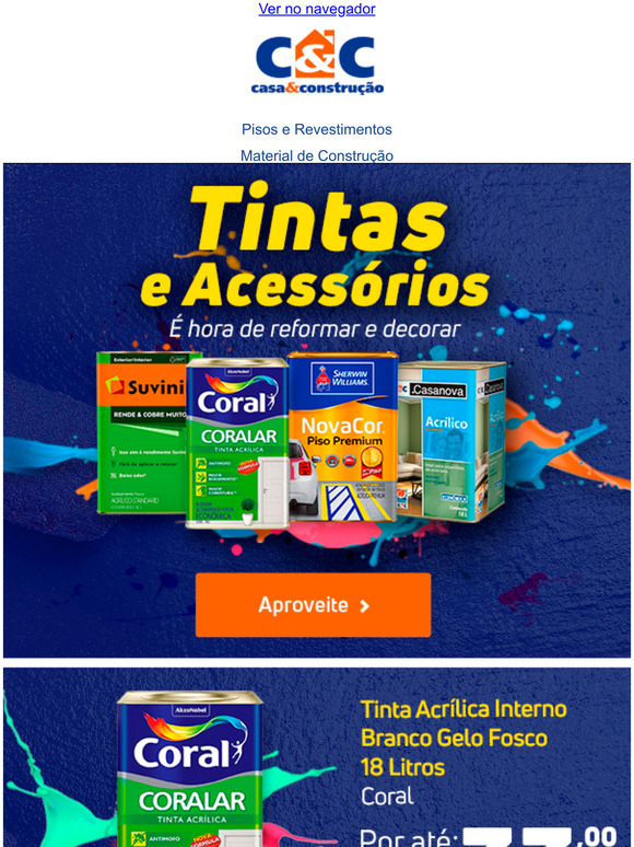  hora de pintar o seu lar