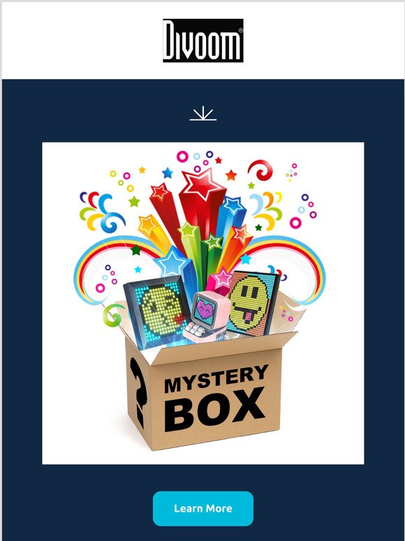Mystery Box, Surprise Box, Mystery Box Electronics Random, Lucky Box Contains DIVOOM of Products and Unexpected Gifts