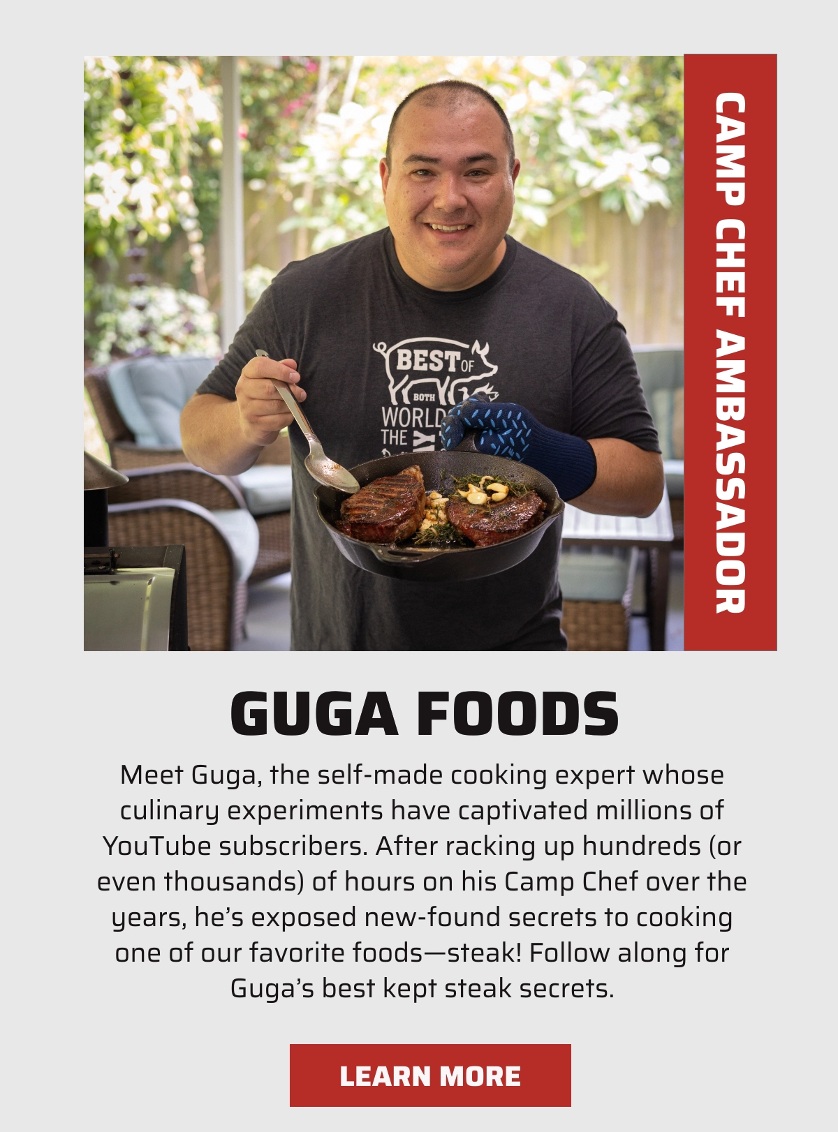 campchef Steak Secrets With Guga Milled