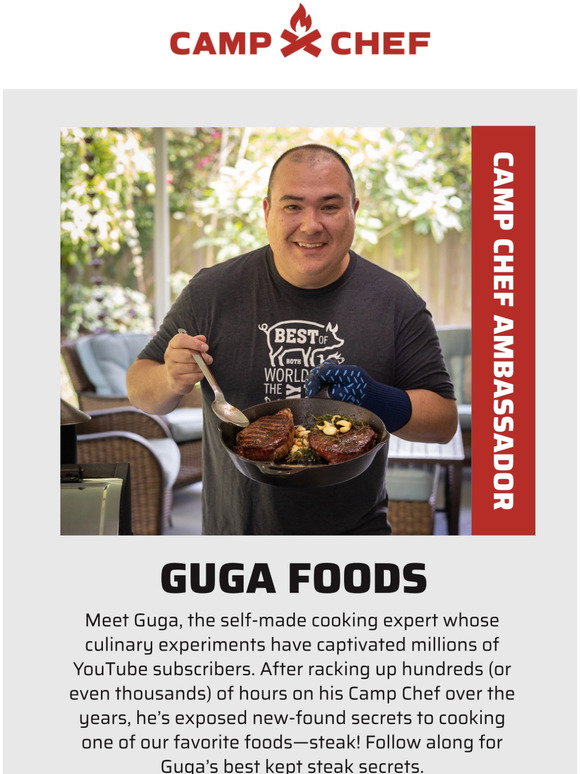Camp Chef: Steak Secrets With Guga! | Milled