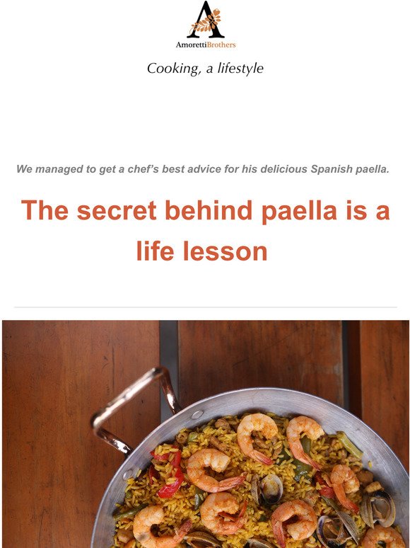 We have a great story for you and it involves paella