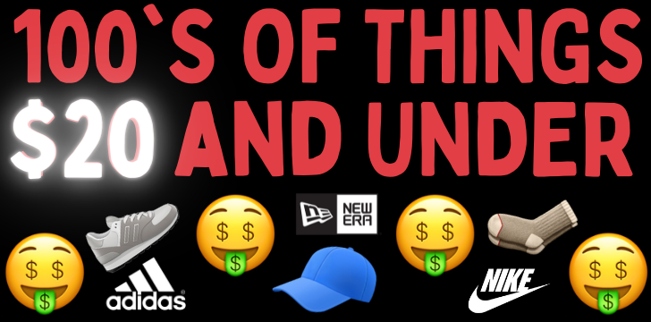 adidas under $20