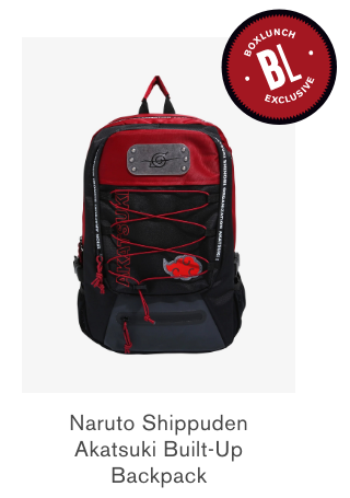 Naruto Shippuden Built-Up Backpack