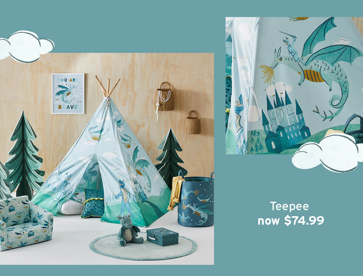 Adairs Kids Shop By Theme Above The Treetops Milled