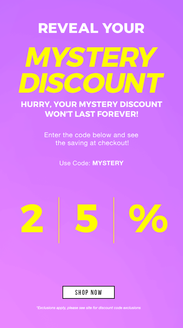 MYSTERY DISCOUNT
