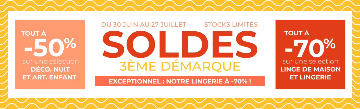 Soldes troisième démarque