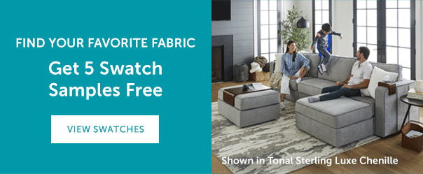 Find Your Favorite Fabric | Get 5 Swatch Samples Free | VIEW SWATCHES >>