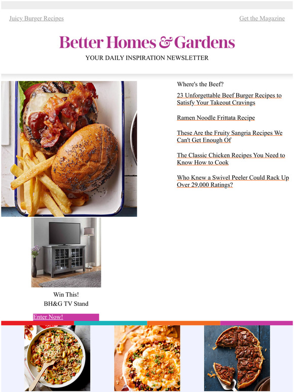 Better Homes and Gardens: 23 Unforgettable Burger Recipes | Milled