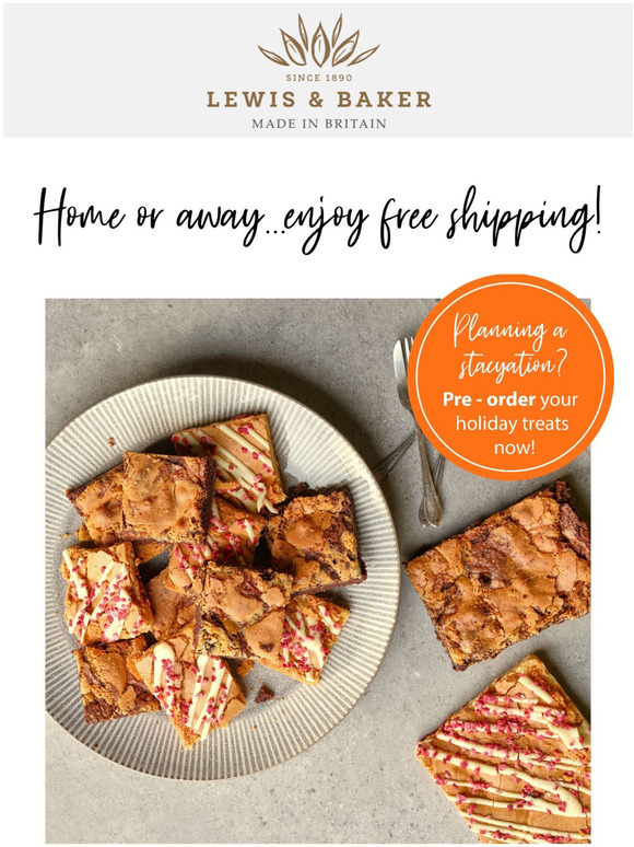 Home or away...enjoy free shipping!