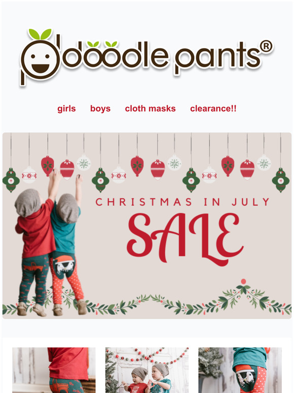 Deck the halls with reduced price Doodles! 