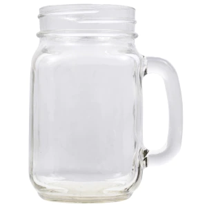 Clear Glass Mugs, 18 oz.