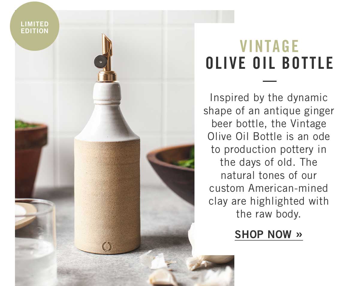 Farmhouse Pottery Olive Oil Bottle | Medium