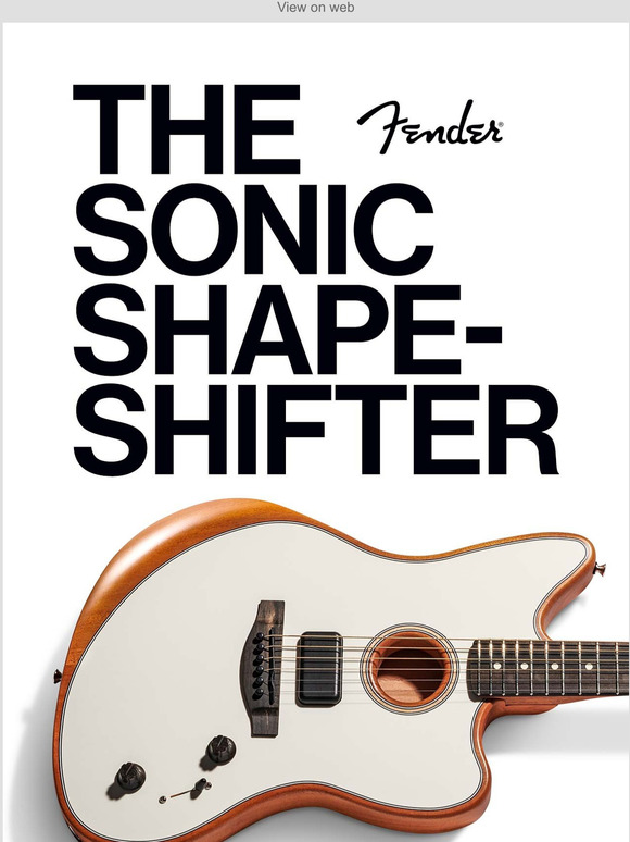 sonic shapeshifter fender