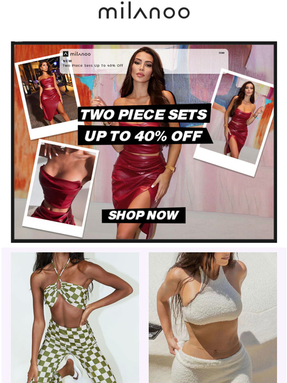 Y2K-Inspired Two Pieces Sets