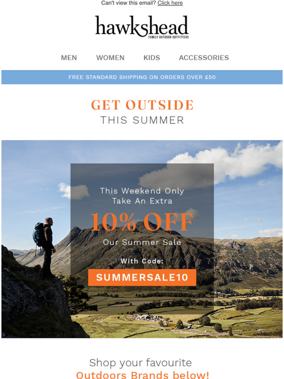 Hot Outside? Make The Most Of Extra 10% Off Sale