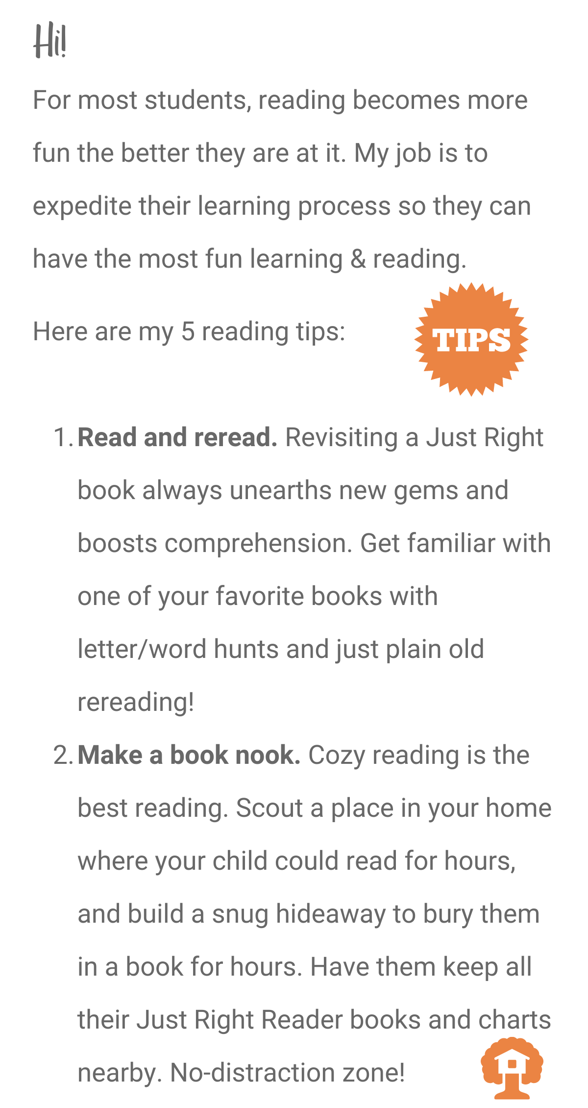 Just Right Reader 5 Reading Tips to Keep Your Child Reading All Summer