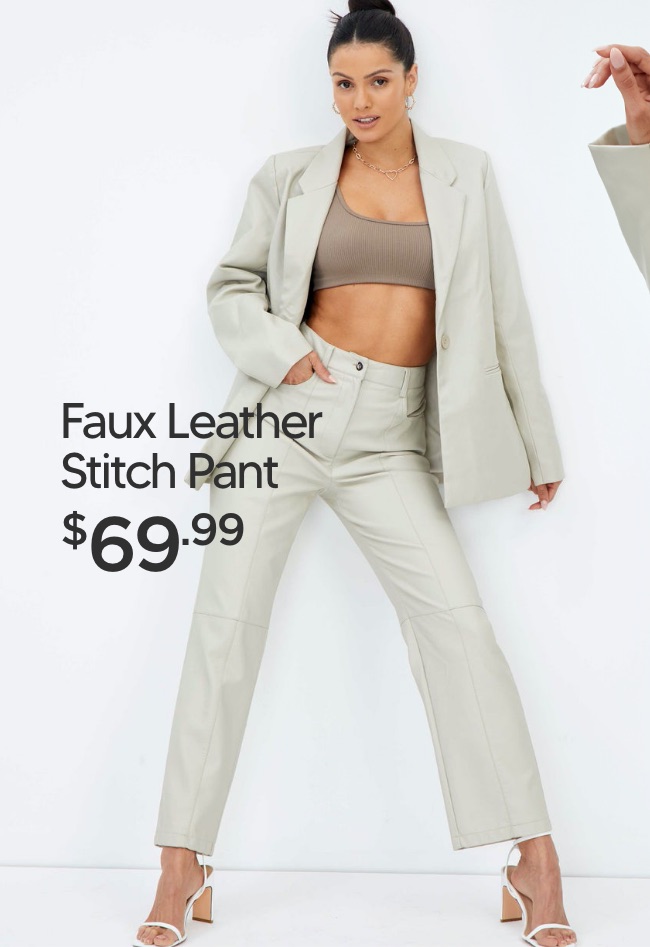 Glassons The Faux Leather Blazer is back! Milled