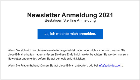 Besttigen Sie Ihre Anmeldung